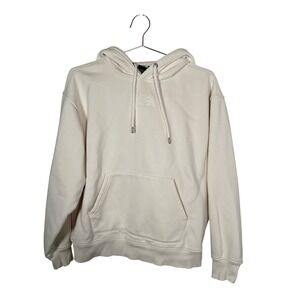 The North Face Cream Hoodie White Relaxed Fit Sweatshirt Gorpcore Scandi Small